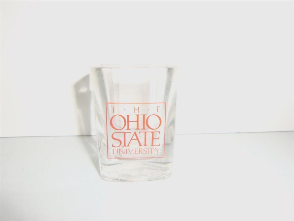 Ohio State University Square Shot Glass -051206